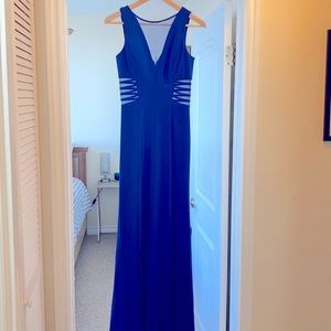 Gorgeous Navy Blue Maxi Dress